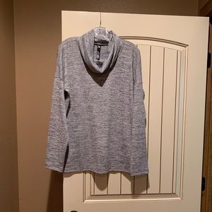 Light weight cowl neck sweater